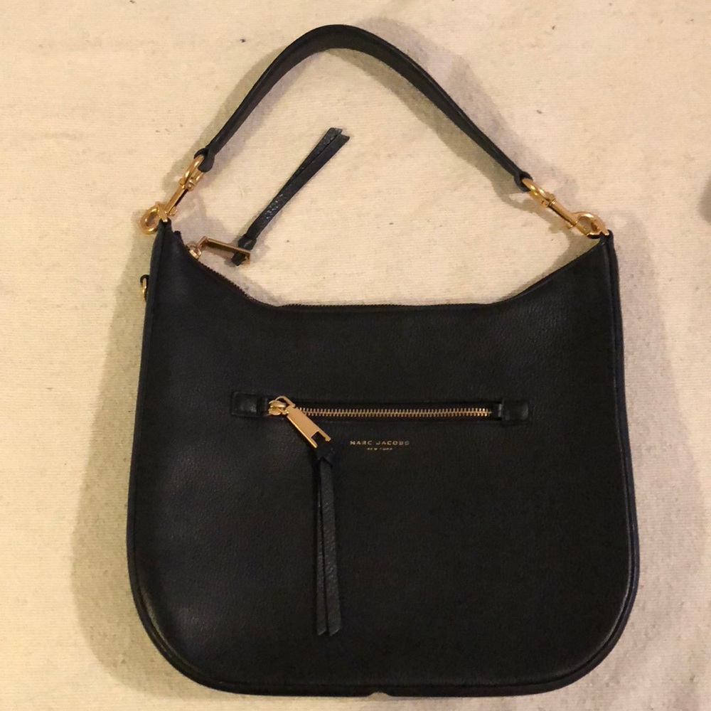 Marc Jacobs black leather bag